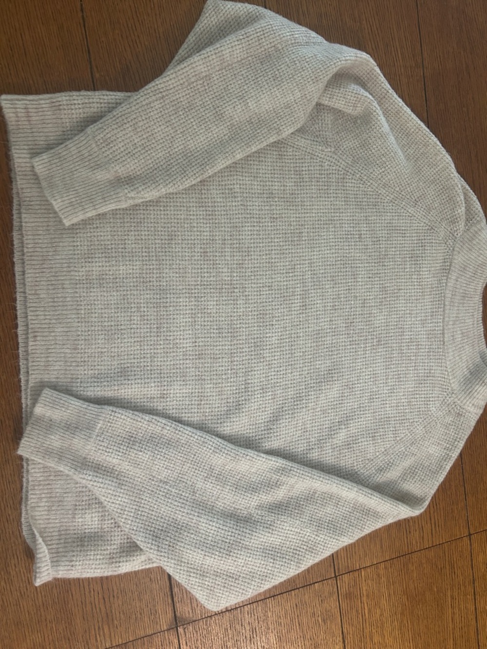 GAP Women's Light Gray Cowl Neck Knit Sweater